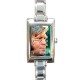 Glen Campbell - Rectangular Italian Charm Watch