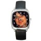 Steve Perry Journey - Silver Tone Square Metal Watch