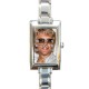 Jon Bon Jovi - Rectangular Italian Charm Watch