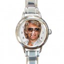 Jon Bon Jovi - Round Italian Charm Watch