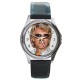 Jon Bon Jovi - Silver Tone Round Metal Watch
