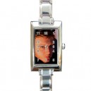 X Factor James Arthur - Rectangular Italian Charm Watch
