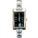 The Grudge - Rectangular Italian Charm Watch
