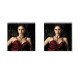 Nina Dobrev - Cufflinks (Square)