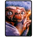 ET The Extra Terrestrial - Large Throw Fleece Blanket 