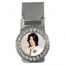 Michael Jackson - Crystal Bezel Money Clip