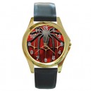 Spiderman - Gold Tone Metal Watch