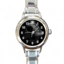 Star Wars Death Star - Round Italian Charm Watch