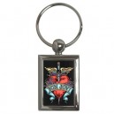 Bon Jovi Logo - Rectangle Keyring