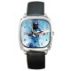 Sachin Tendulkar - Silver Tone Square Metal Watch