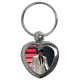 Adam Lambert - Heart Shaped Keyring