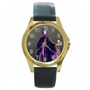 Disney Maleficent - Gold Tone Metal Watch