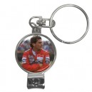 Ayrton Senna - Nail Clippers Keyring