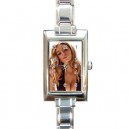 Keeley Hazel - Rectangular Italian Charm Watch