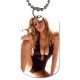 Keeley Hazel - Double Sided Dog Tag Necklace