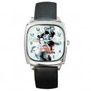 Olly Murs - Silver Tone Square Metal Watch