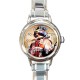 Fernando Alonso - Round Italian Charm Watch