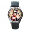 Fernando Alonso - Silver Tone Round Metal Watch