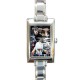 Sebastian Vettel - Rectangular Italian Charm Watch