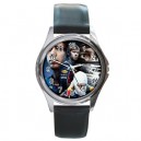 Sebastian Vettel - Silver Tone Round Metal Watch