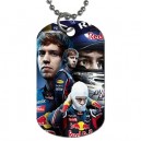 Sebastian Vettel - Double Sided Dog Tag Necklace