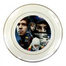 Sebastian Vettel - Porcelain Plate