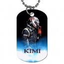 Kimi Raikkonen - Double Sided Dog Tag Necklace