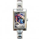 Jenson Button - Rectangular Italian Charm Watch