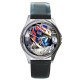 Jenson Button - Silver Tone Round Metal Watch