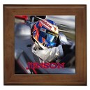 Jenson Button - Framed Tile