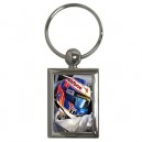 Jenson Button - Rectangle Keyring