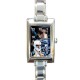 Mark Webber - Rectangular Italian Charm Watch