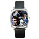 Mark Webber - Silver Tone Square Metal Watch