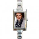 David Essex - Rectangular Italian Charm Watch