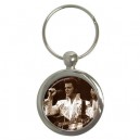 Elvis Presley - Round Keyring