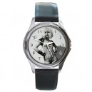 Debbie Harry Blondie - Silver Tone Round Metal Watch