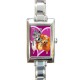 Disney Lady And The Tramp - Rectangular Italian Charm Watch