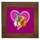 Disney Lady And The Tramp - Framed Tile
