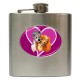 Disney Lady And The Tramp - 6oz Hip Flask