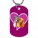 Disney Lady And The Tramp - Double Sided Dog Tag Necklace
