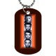 JLS - Double Sided Dog Tag Necklace