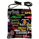 Rock Bands Collage - Shoulder Sling Bag