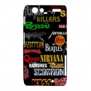 Rock Bands Collage - Motorola Droid Razr XT912 Case