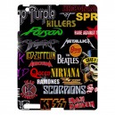 Rock Bands Collage - Apple iPad 3/4 Case
