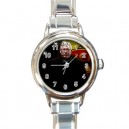 Alex Ferguson - Round Italian Charm Watch