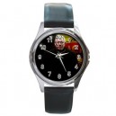 Alex Ferguson - Silver Tone Round Metal Watch