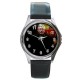 Alex Ferguson - Silver Tone Round Metal Watch
