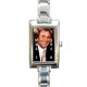 Des O Connor - Rectangular Italian Charm Watch