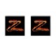 Zorro - Cufflinks (Square)