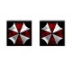 Resident Evil Umbrella Corp - Cufflinks (Square)